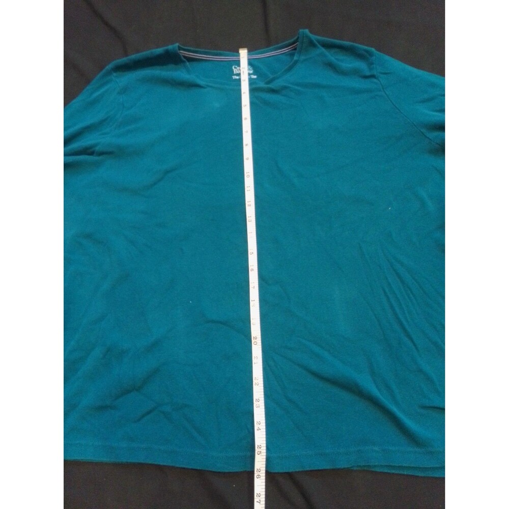 Croft & Barrow The Classic Tee Woman's Long Sleeve Shirt Size 2XL - Picture 4 of 7